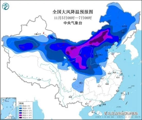 大风降温